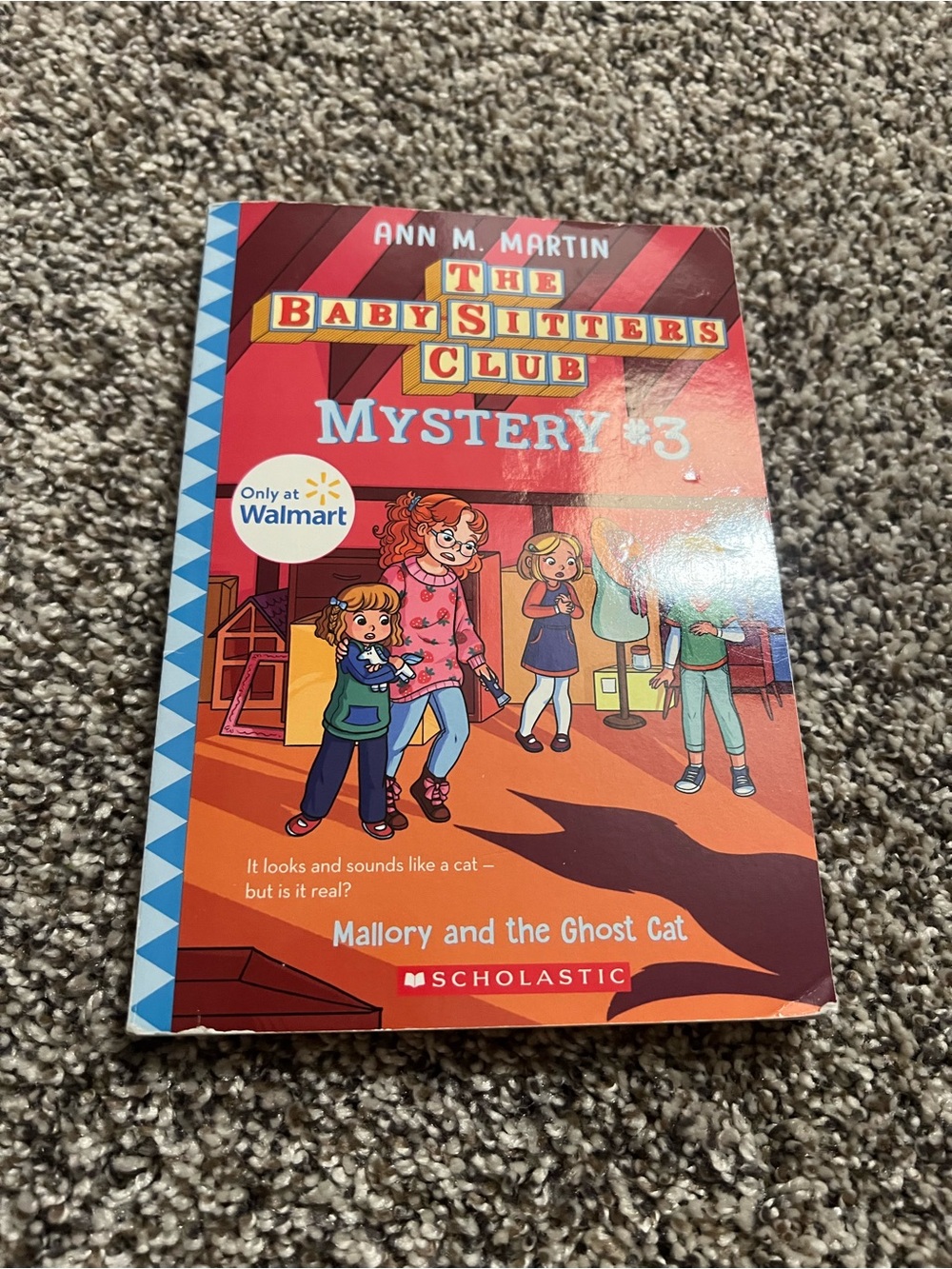 Scholastic Baby-Sitters Club Mystery #3 - Red, Blue, Orange